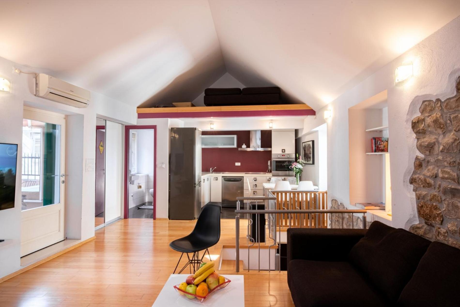 Duplex With Terrace In The City Centar Spalato Esterno foto