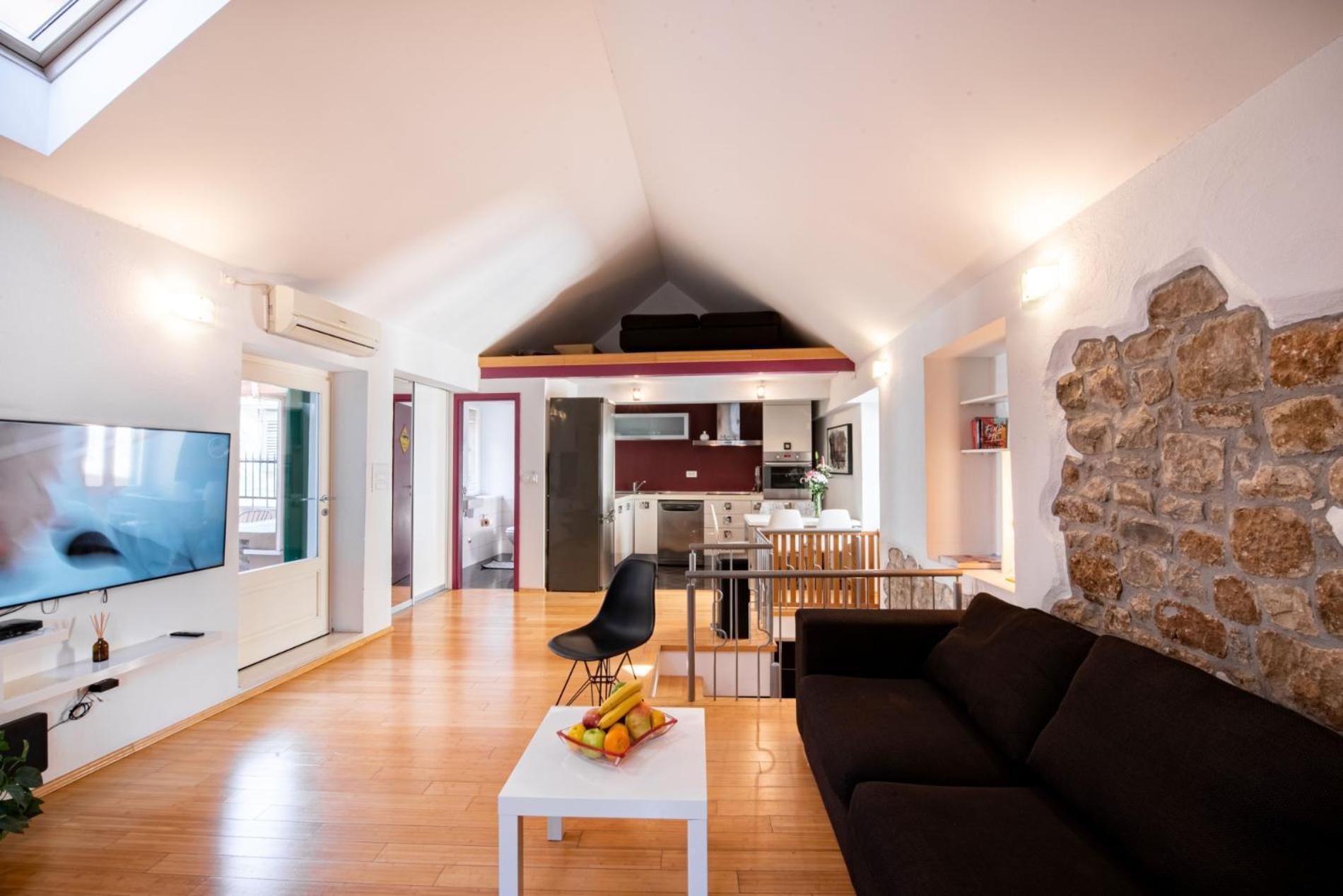 Duplex With Terrace In The City Centar Spalato Esterno foto